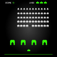 Онлайн игра Space Invaders